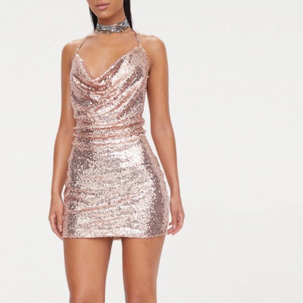 Pretty Little Thing Sequin Dress